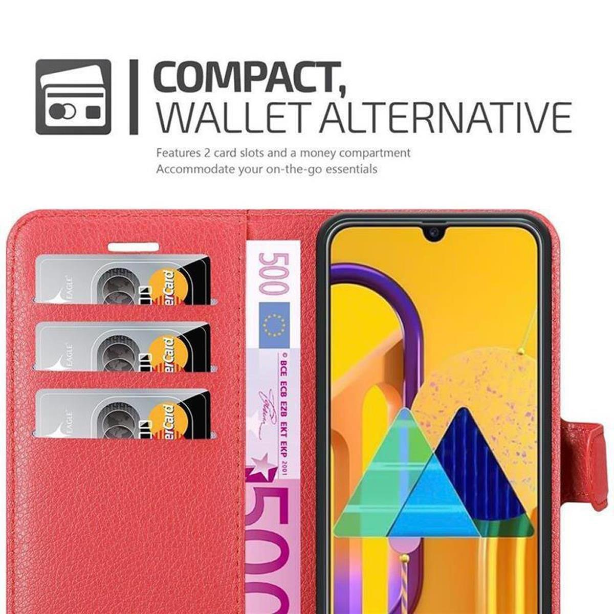 Cadorabo  Housse compatible avec Samsung Galaxy M21 / M30s - Coque de protection avec fermeture magnétique, fonction de support et compartiment pour carte 