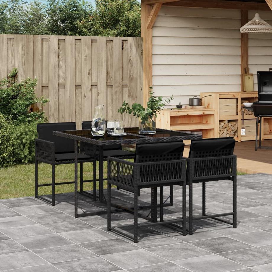 VidaXL Garten essgruppe poly-rattan  