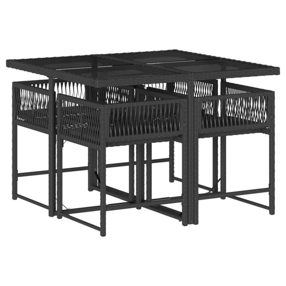 VidaXL Garten essgruppe poly-rattan  