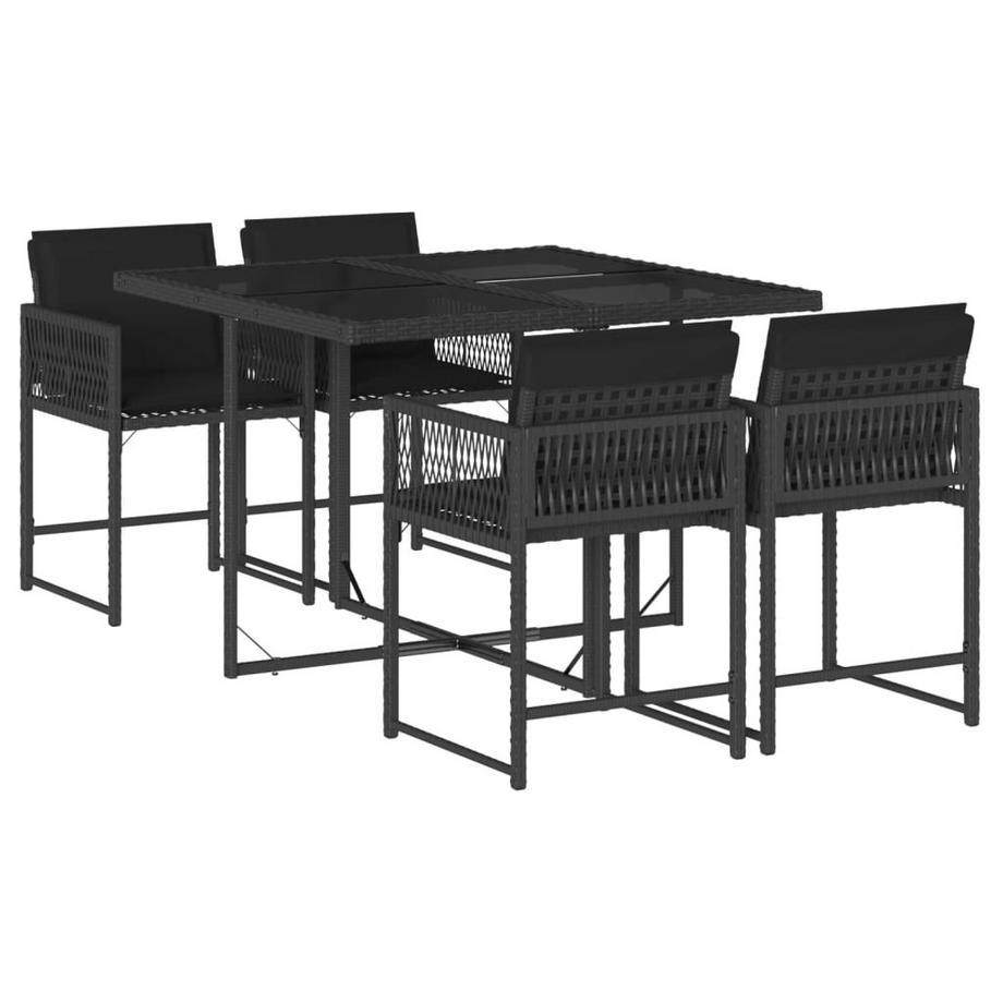 Garten essgruppe poly-rattan