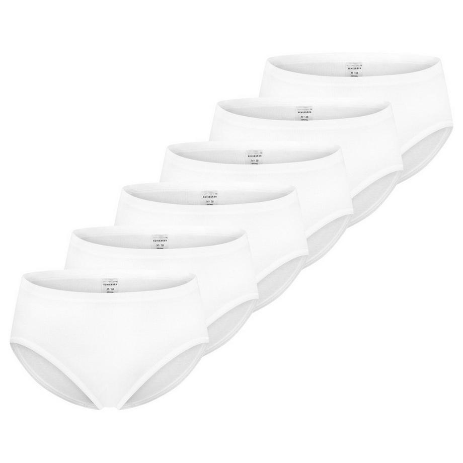 Schiesser Original Classics Slip Fines Côtes Lot de 6  
