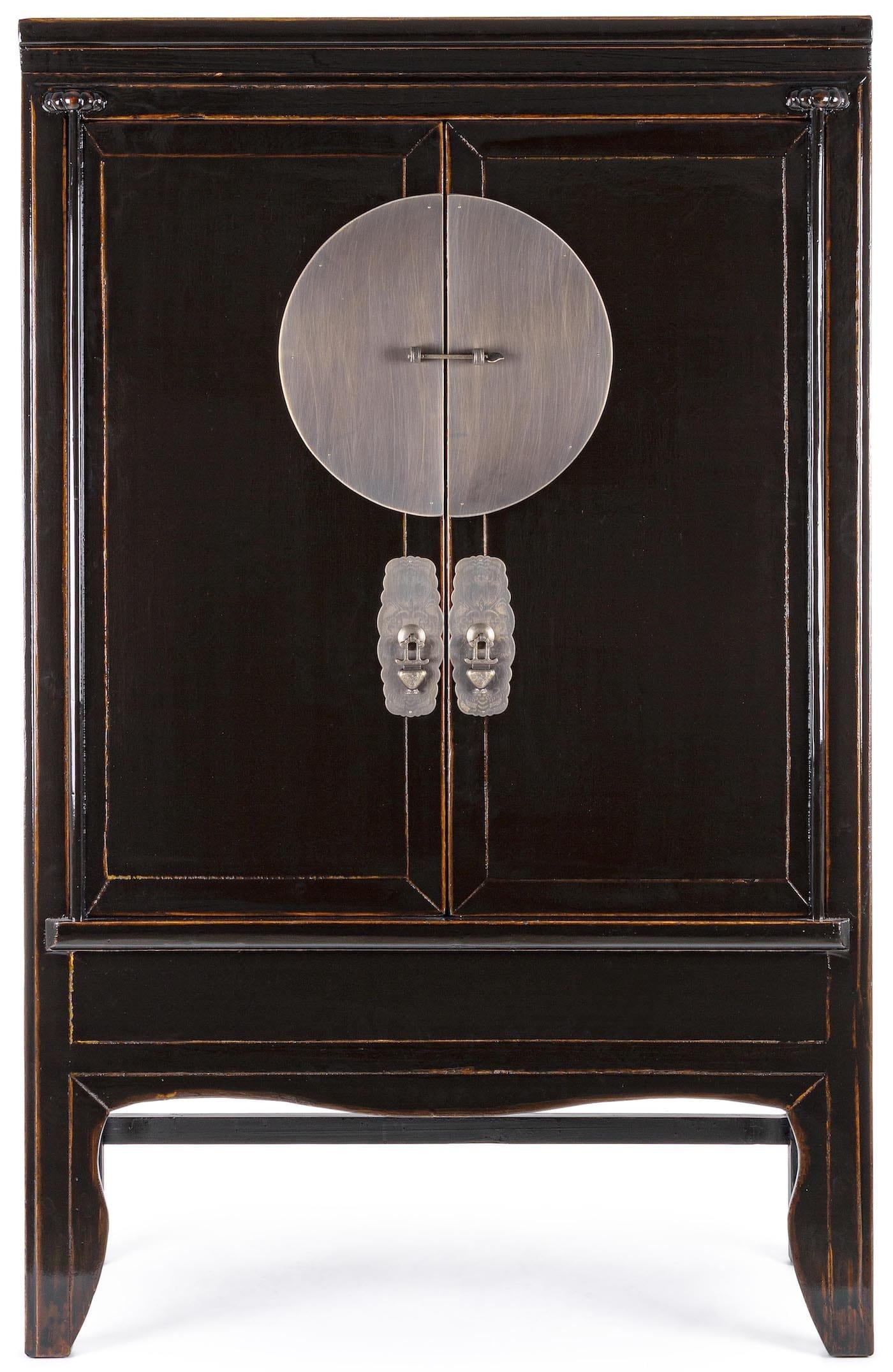 Image of Kleiderschrank Jinan Schwarz 108x174 Kleiderschrank Jinan Schwarz 108x174