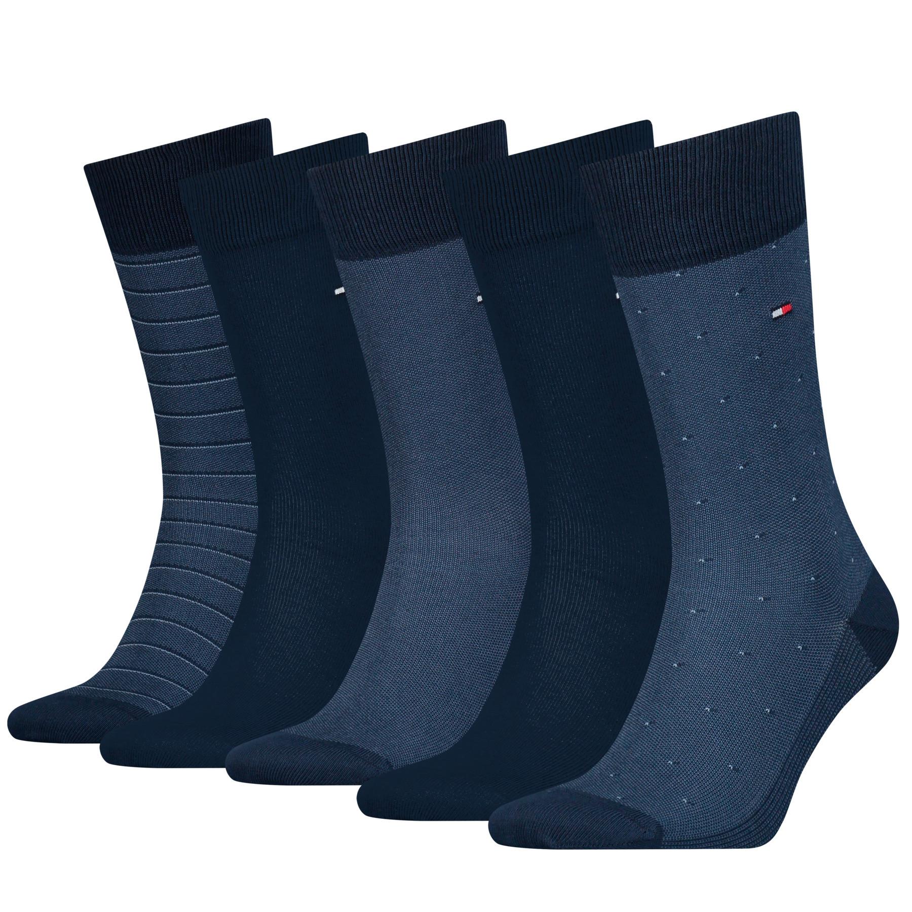 Image of Socken 5er Pack Geschenkbox 39/42 Herren Blau 39-42