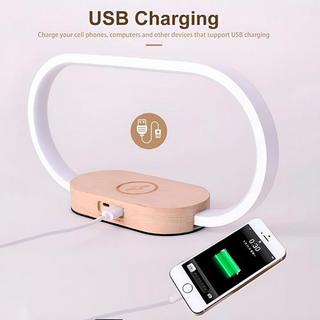 Geschenkidee Station intelligente tactile 3 en 1 en bois  