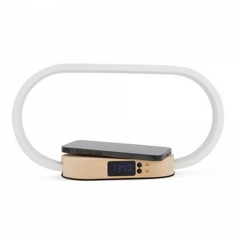 Geschenkidee Station intelligente tactile 3 en 1 en bois  