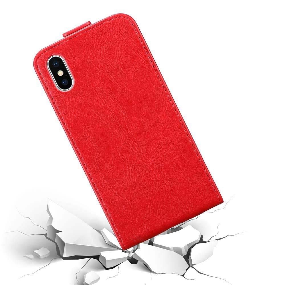 Cadorabo  Housse compatible avec Apple iPhone X / XS - Coque de protection au design flip avec fermeture magnétique 