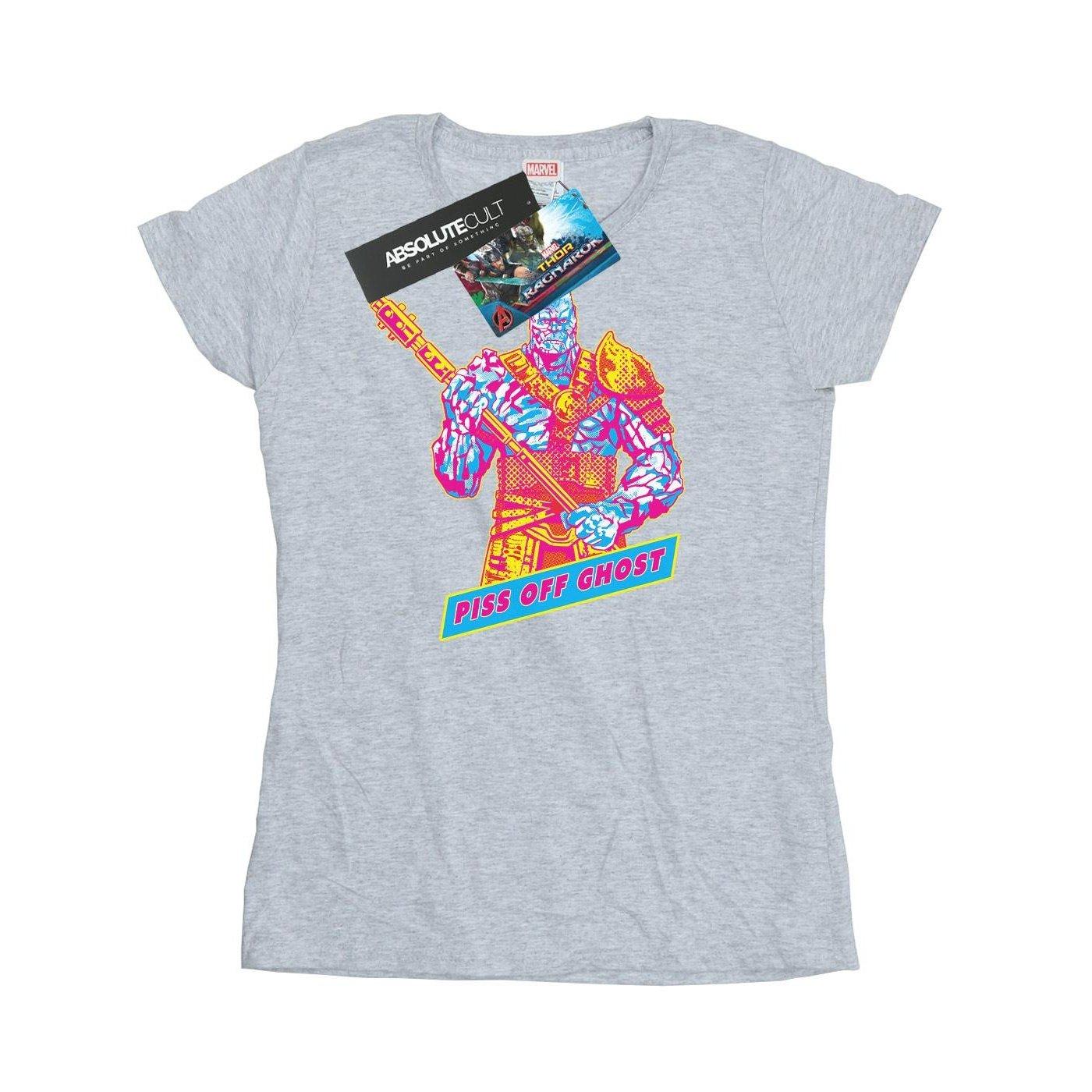 Image of Thor Ragnarok Korg's Ghost Tshirt Damen Grau XL