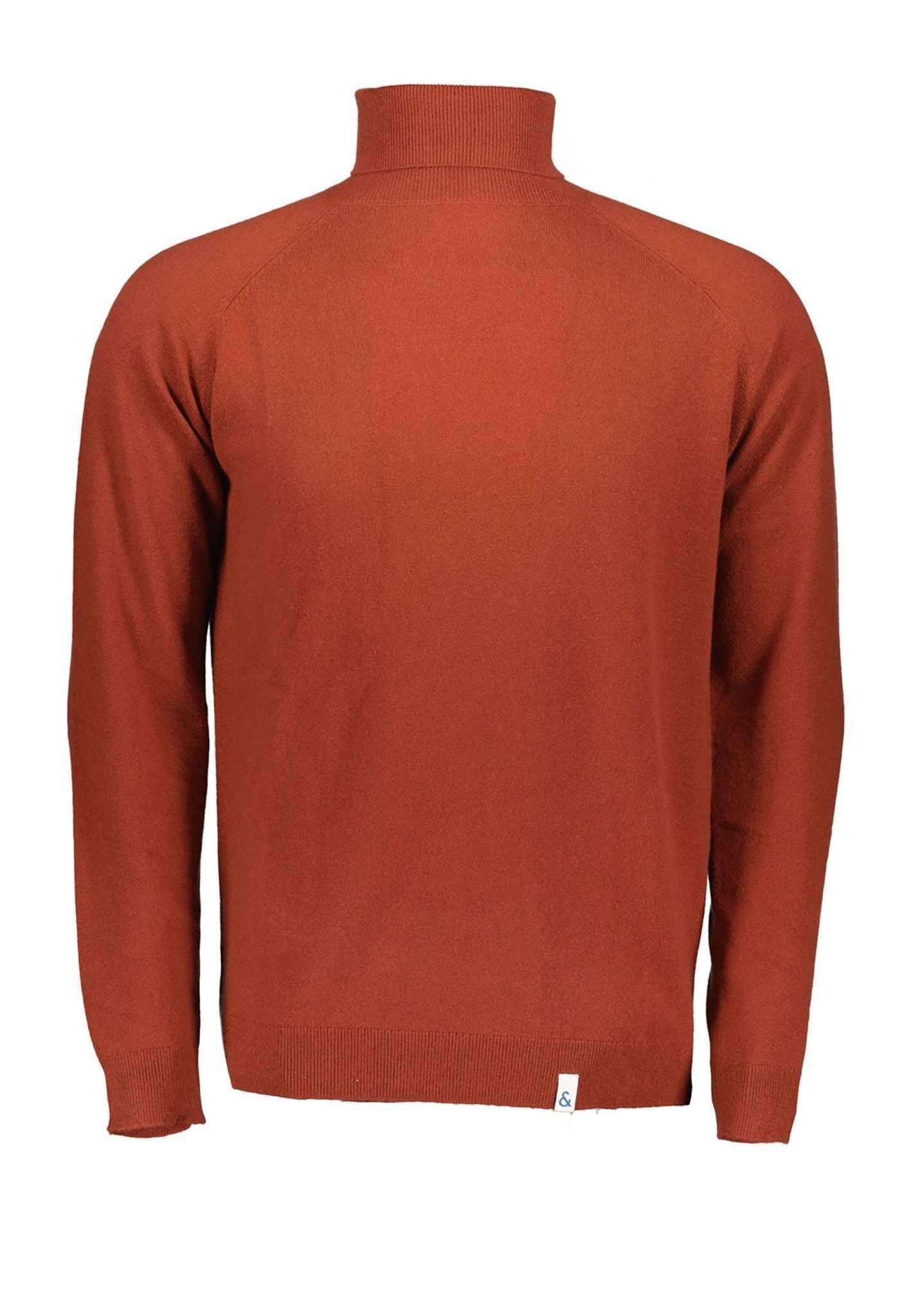 Image of Pullover Turtleneck-cashmere Herren Orange L