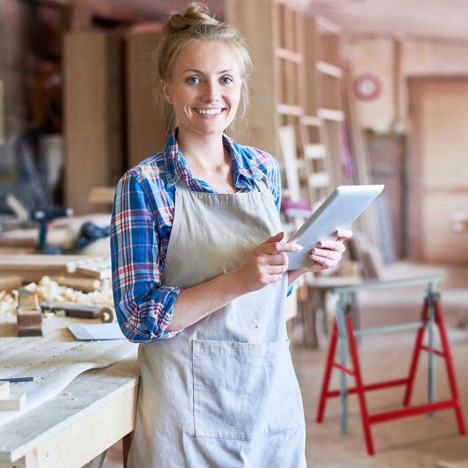Northix  Cavalletti da lavoro rialzati e abbassati, set da 2 