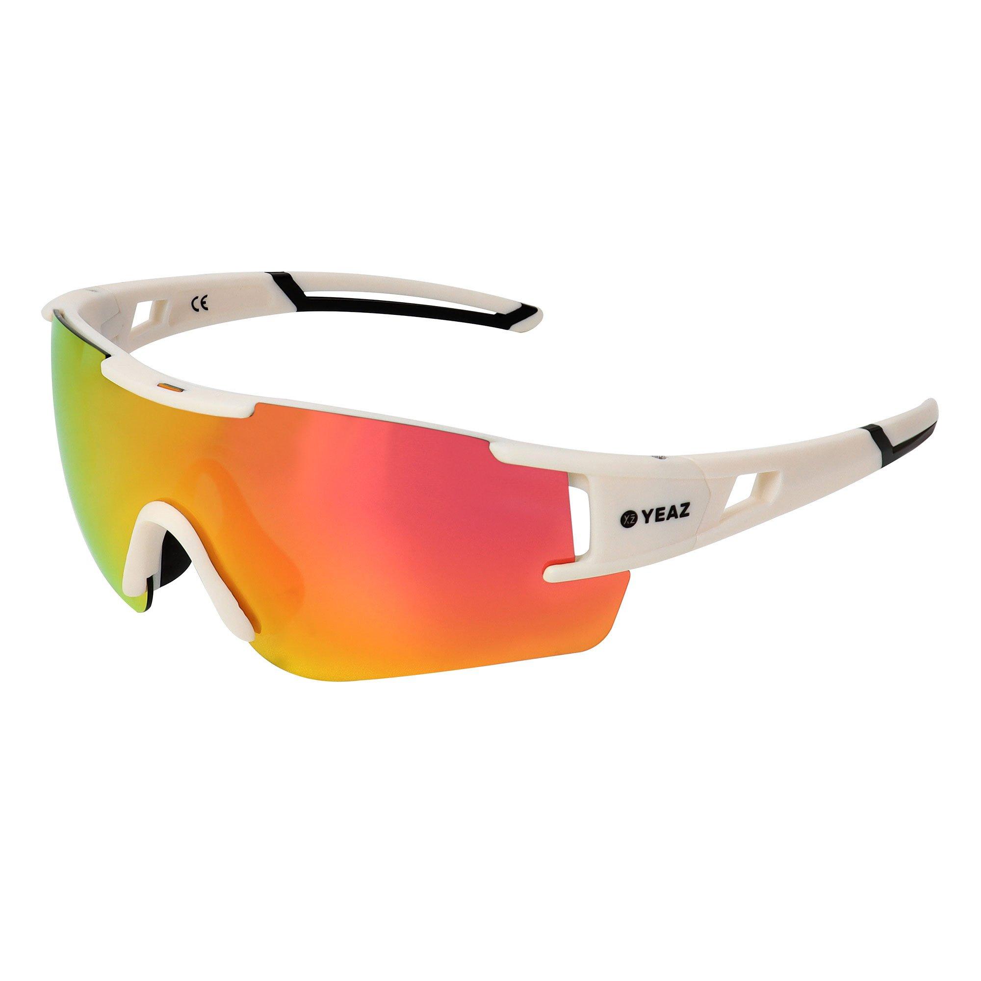 YEAZ  SUNBLOW Lunettes de soleil de sport Creme White/Pink 