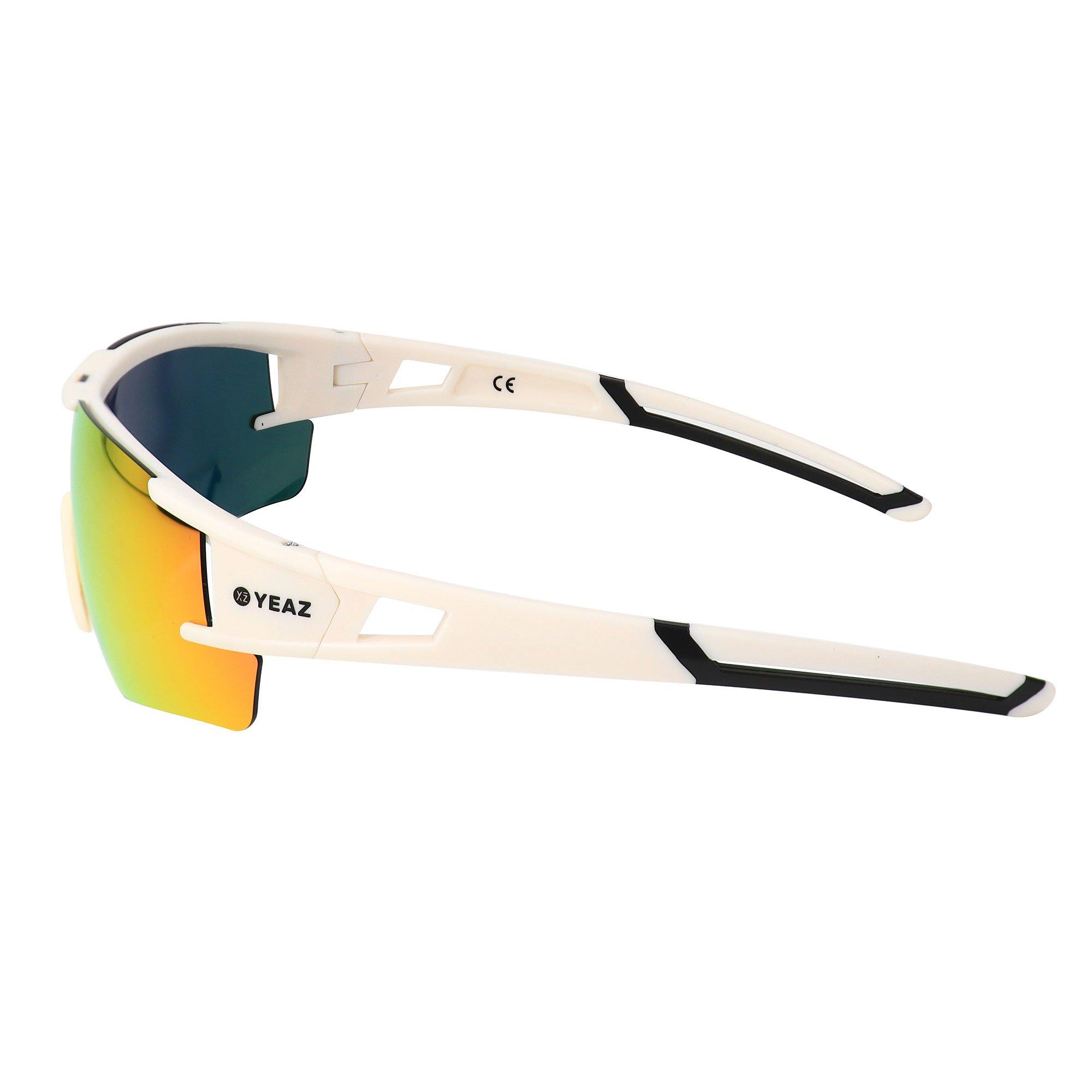 YEAZ  SUNBLOW Sport-Sonnenbrille Creme White/Pink 