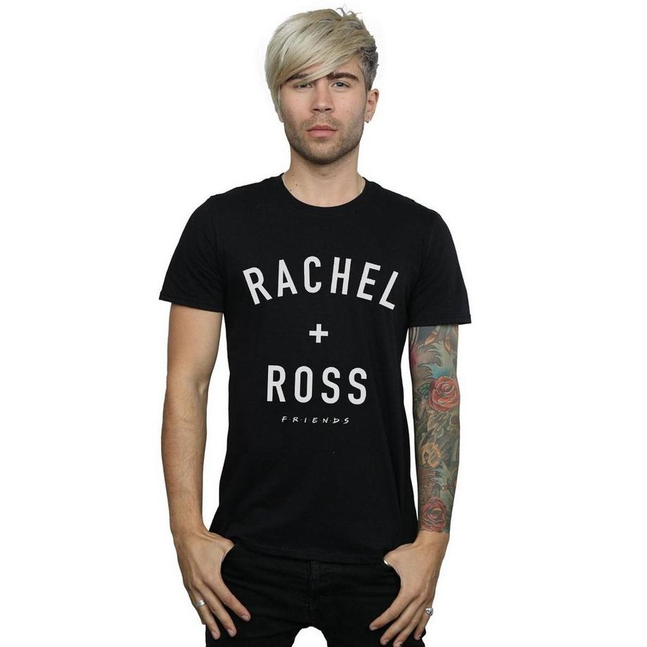 Friends Rachel + Ross Bedrucktes T-Shirt  