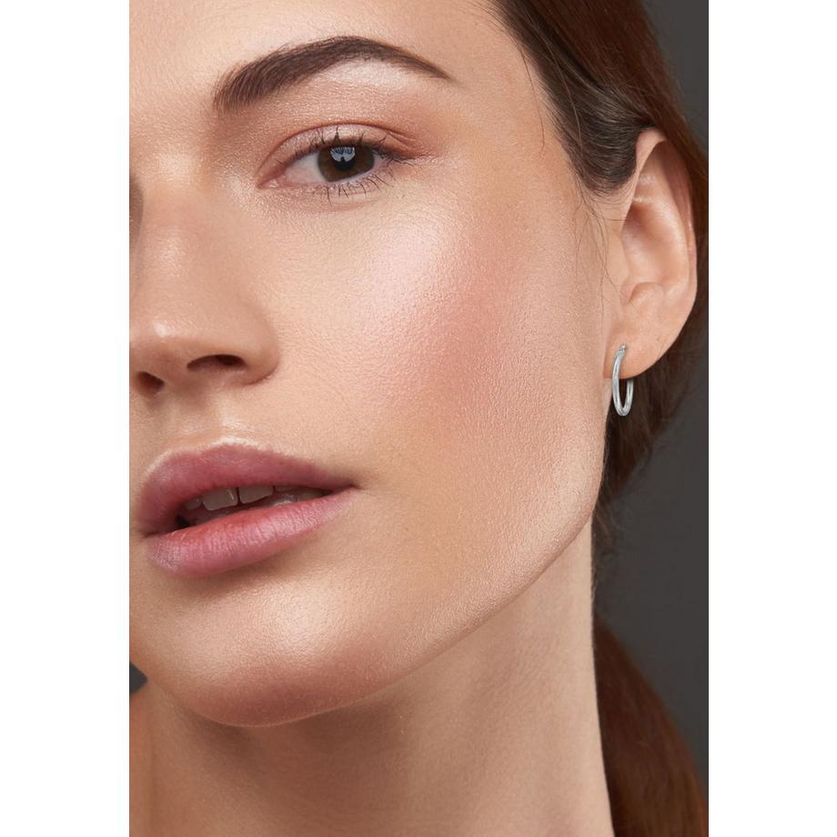 Maxte  Créoles en     à Motif Peau de Serpent avec Fermoir Français 