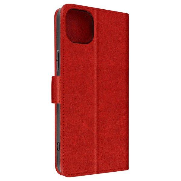 Avizar  Étui iPhone 14 Portefeuille Rouge 