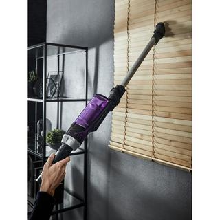 Rowenta Rowenta X-NANO RH1128 aspirapolvere senza filo Viola, Alluminio Senza sacchetto  