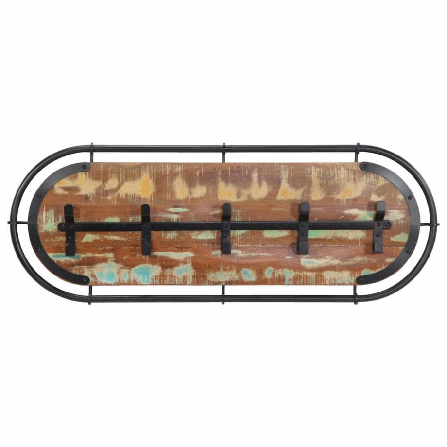 VidaXL attaccapanni Legno di recupero  