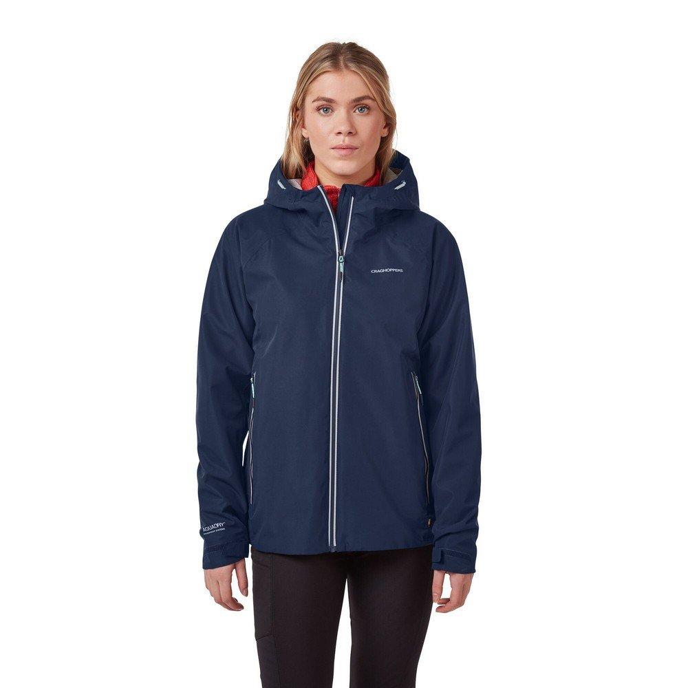 Image of Outdoorjacke Atlas Mit Kapuze Damen Marine 38