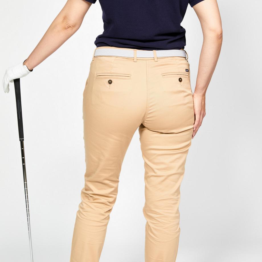 INESIS  Pantaloni golf donna lunghi cotone 