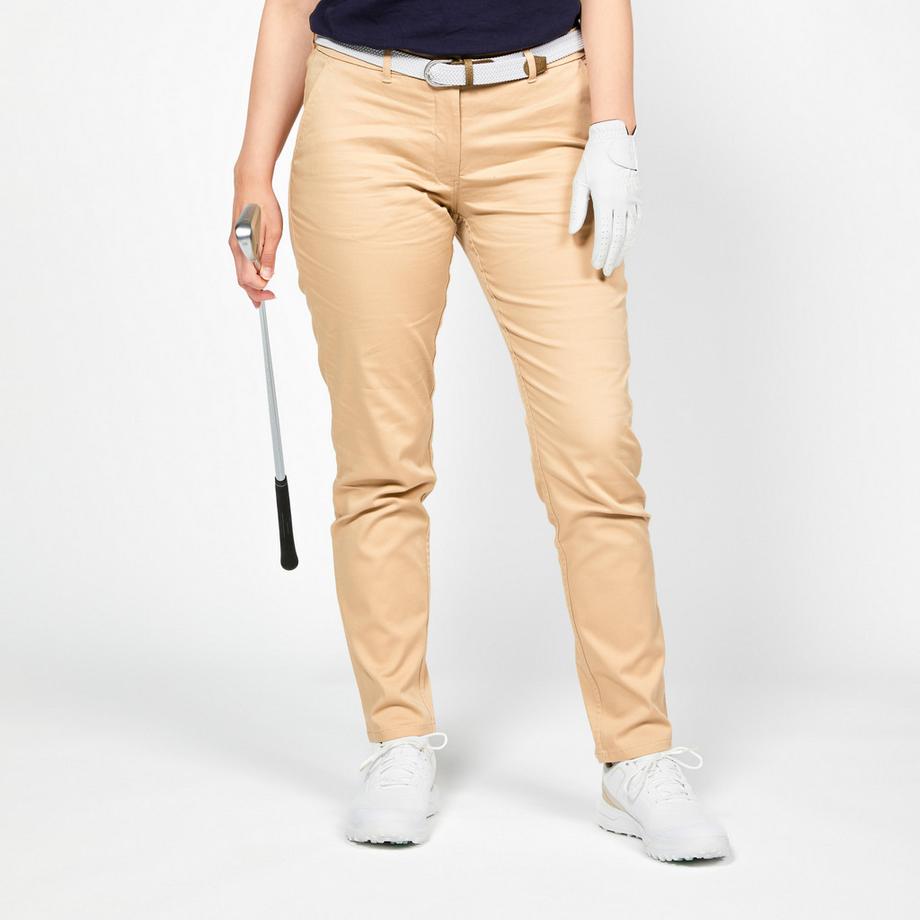 INESIS  Pantaloni golf donna lunghi cotone 