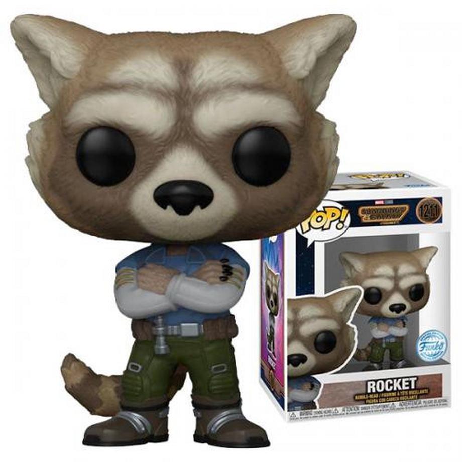 Funko POP! Guardiani Galassia V3: Rocket (1211) EXM (fk0)