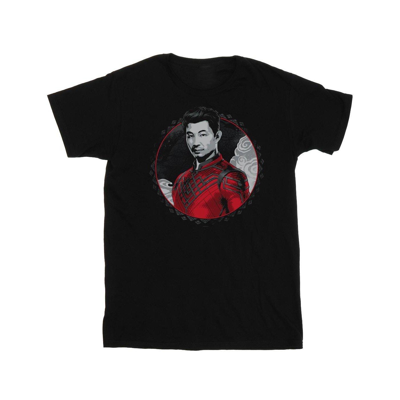 Image of Shangchi And The Legend Of The Ten Rings Red Ring Tshirt Damen Schwarz XL