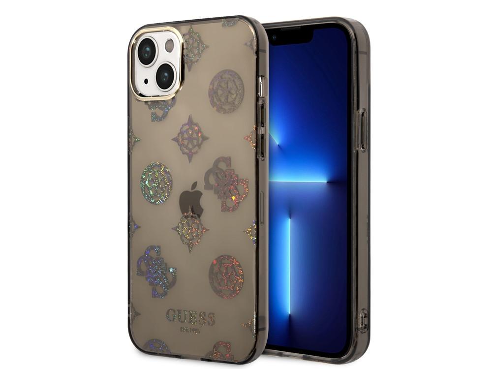 GUESS  Hülle Apple iPhone 14 Plus TPU Peony 