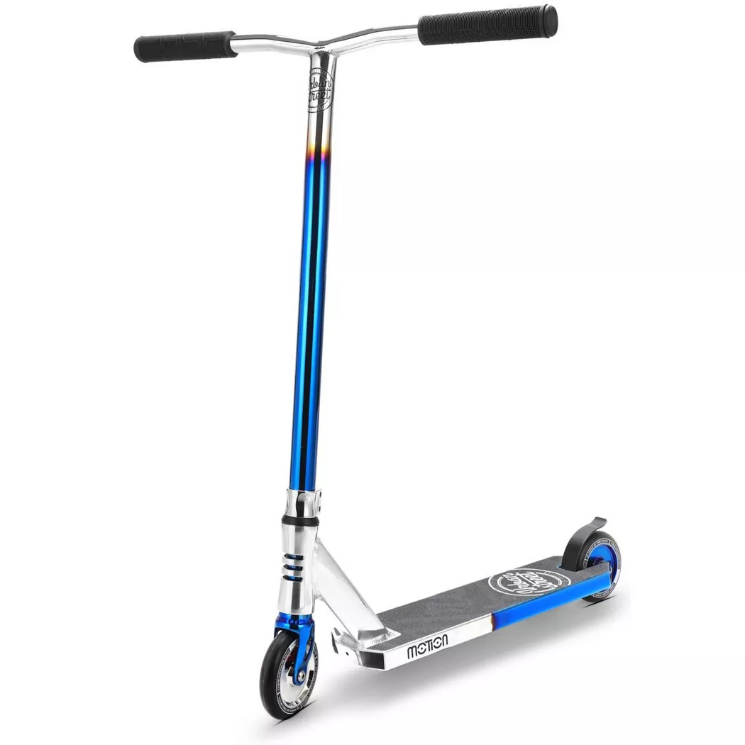 Motion Scooter - Freestyle Urban Pro ChromeNeo, Blu, One Size