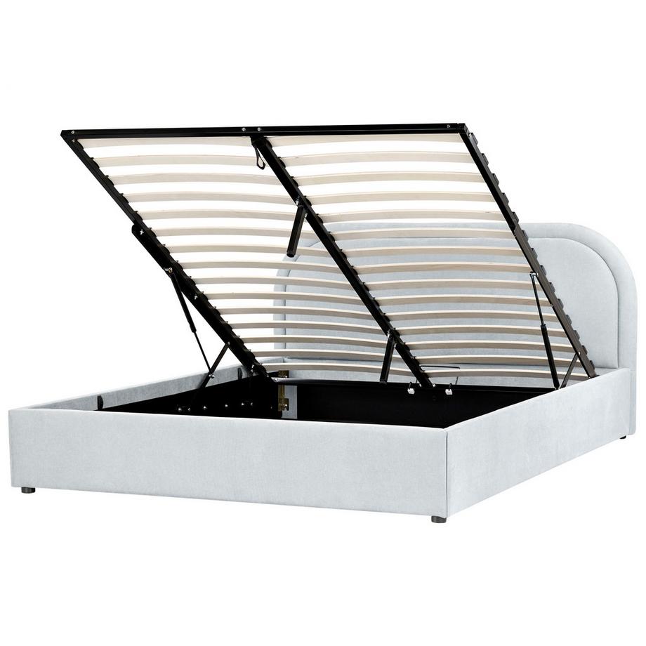 Lit ottoman en Tissu chenille  QUILLIEN