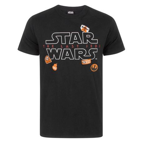 STAR WARS  Tshirt badges Les Derniers Jedi 