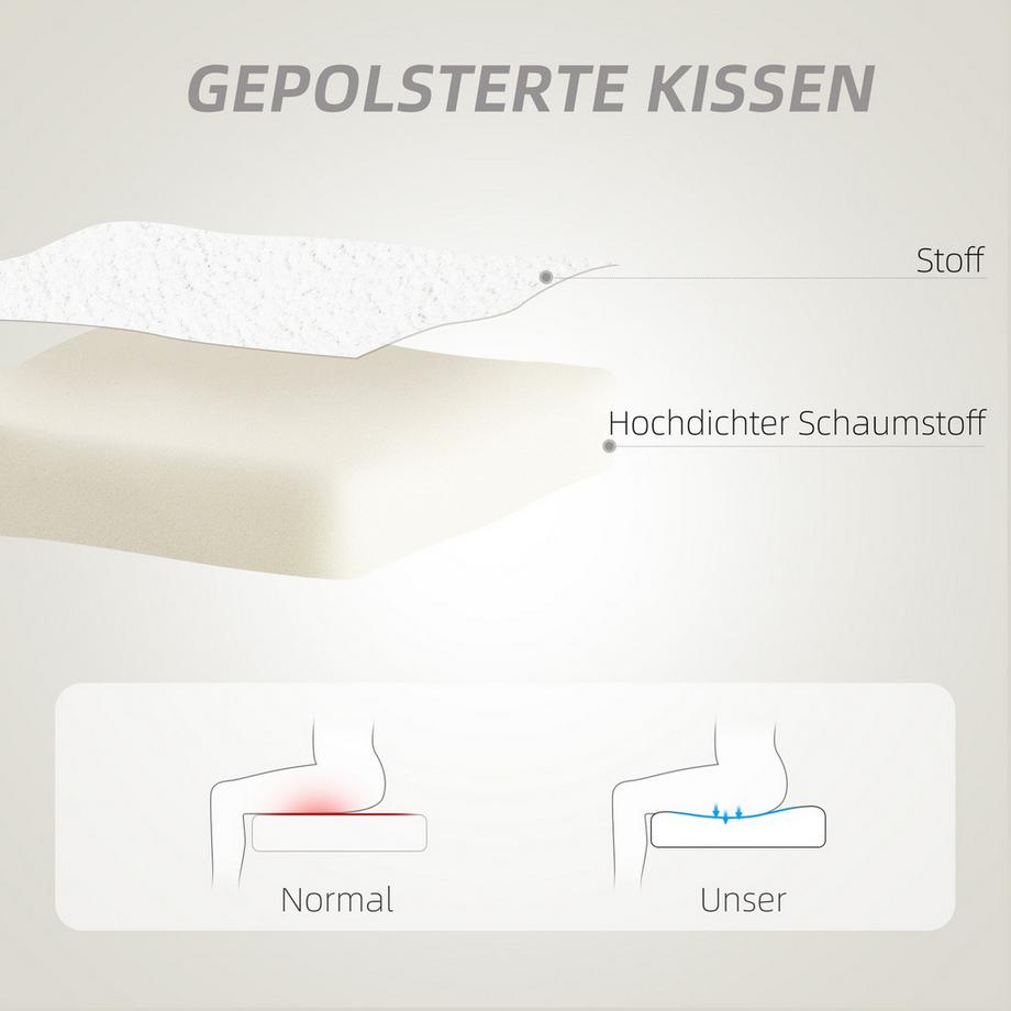Northio Schreibtischstuhl Bürostuhl Drehbar Homeoffice Stuhl mit Herzförmige Rückenlehne, ohne Armlehne Höhenverstellbarer Teddy-Fleece Schminktisch Stuhl für Arbeitszimmer, Weiß Aosom  