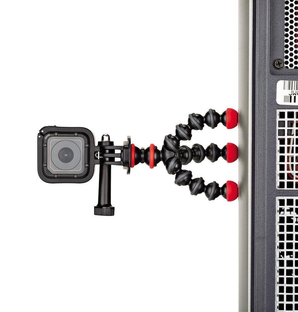 Joby  Joby GorillaPod Magnetic mini trépied Action-cam (caméras sportives) 3 pieds Noir, Rouge 