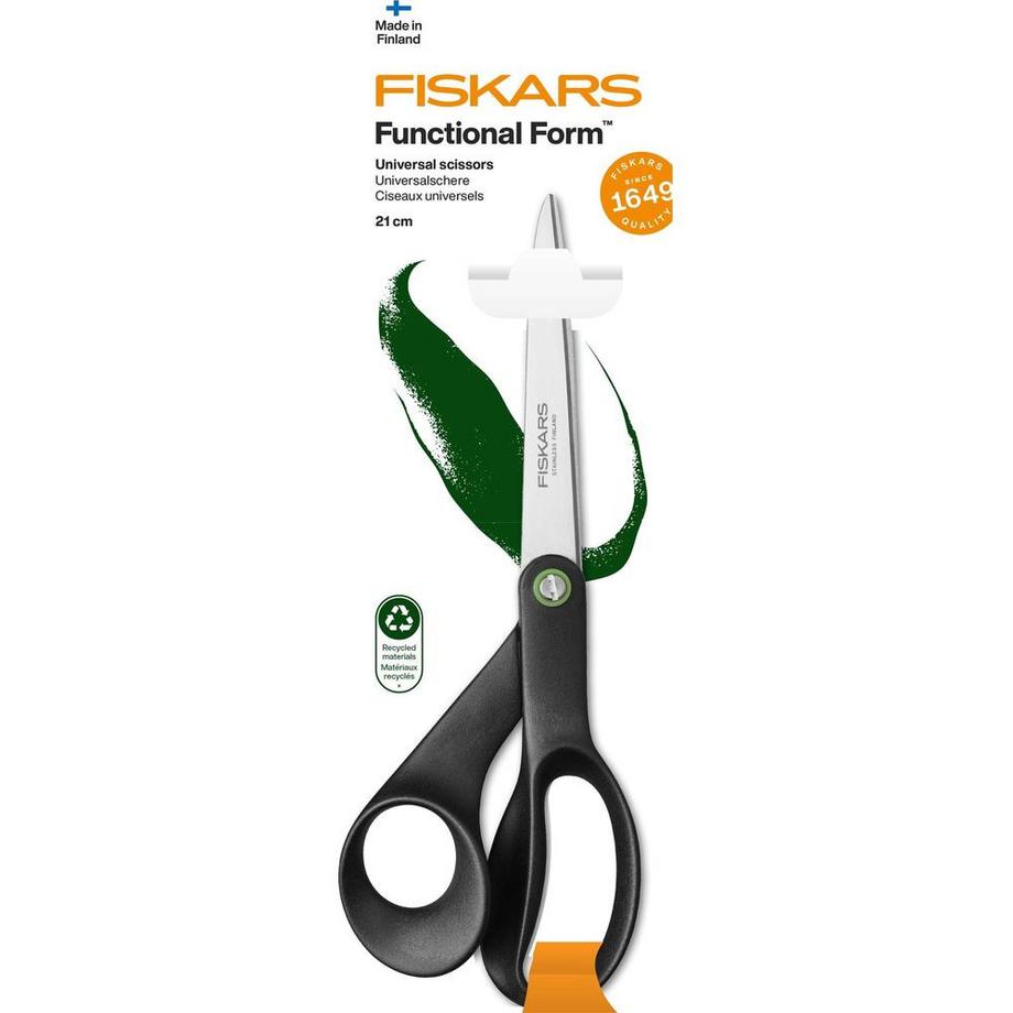 Fiskars Ciseaux , acier inoxydable, droitier  