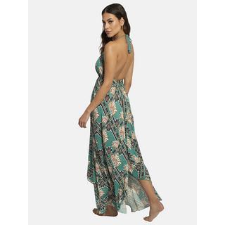 Selmark  Langes Sommerkleid mit Neckholder Bari 