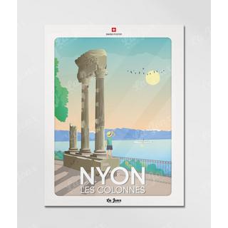 La-Jonx Nyon - Les Colonnes - Poster  