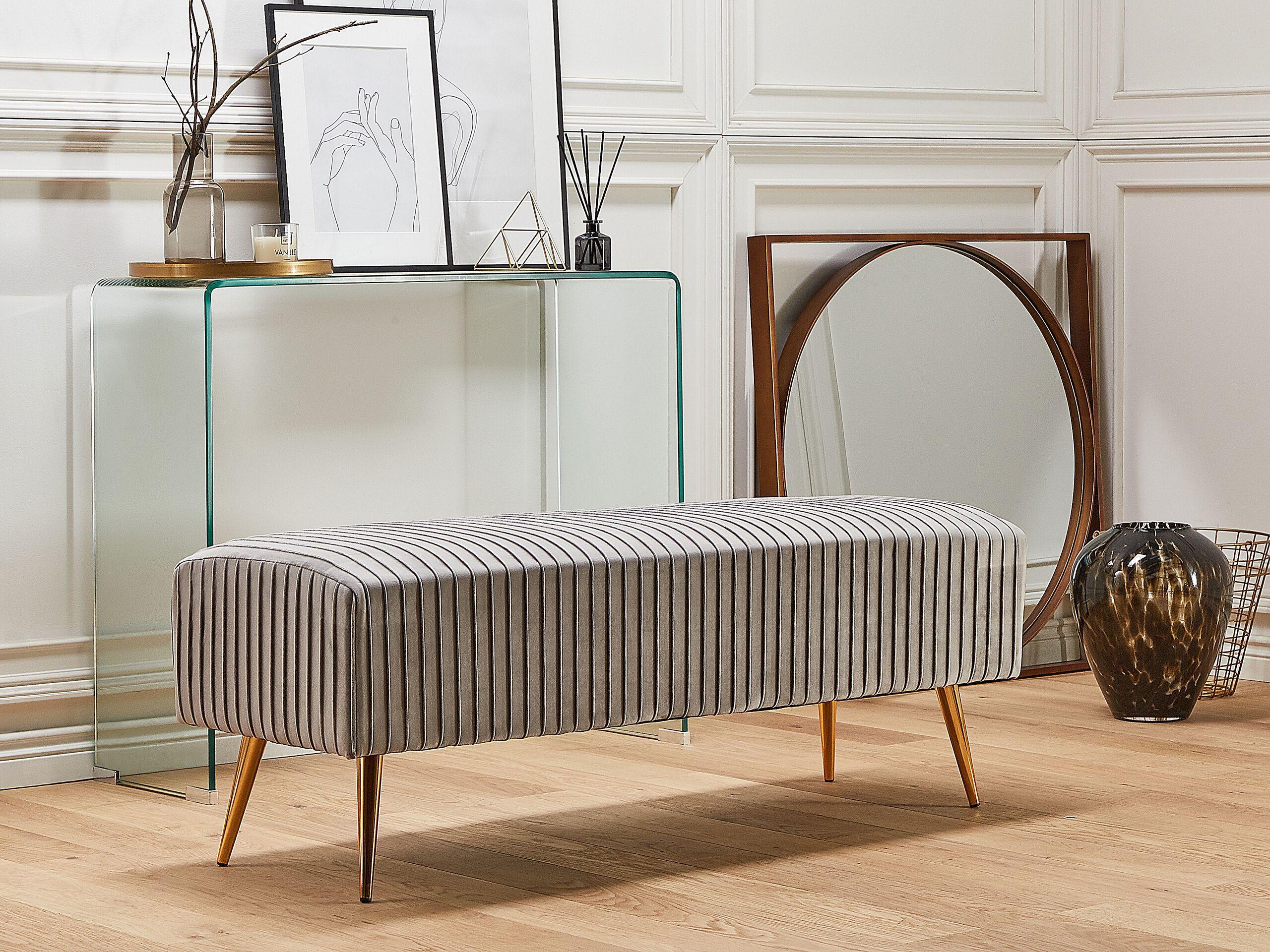 Beliani Banc en Velours Glamour PATERSON  