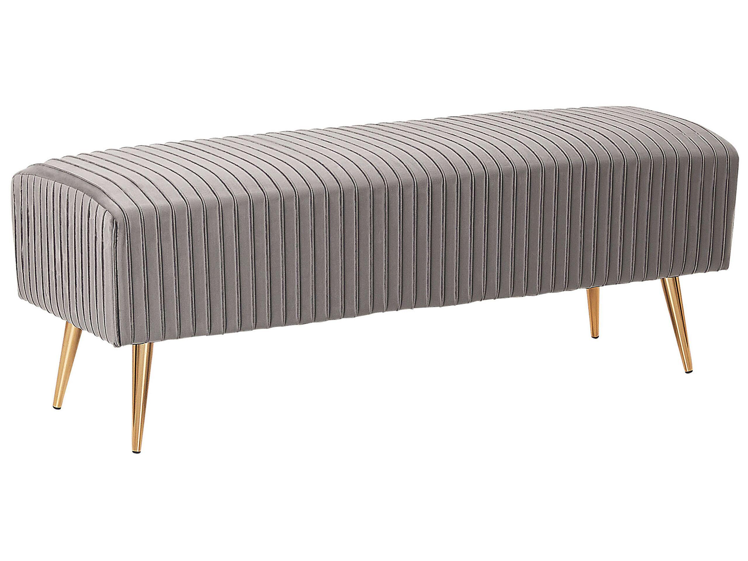 Beliani Banc en Velours Glamour PATERSON  