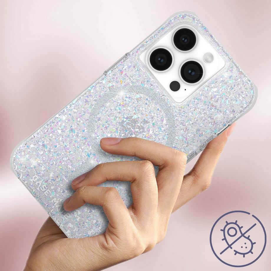 Case-Mate  Coque iPhone 15 Pro Case Mate Argent 