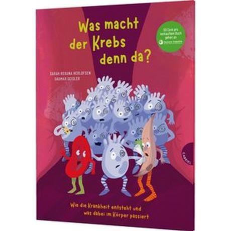 Was macht der Krebs denn da? Herlofsen, Sarah Roxana; Geisler, Dagmar (Illustrationen) Copertina rigida 