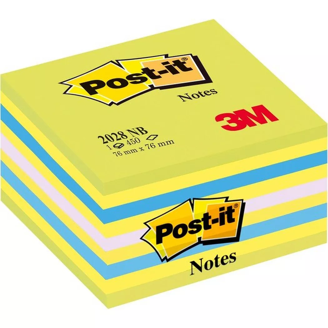 3M Post-it Würfel 2028NB writing notebook Green