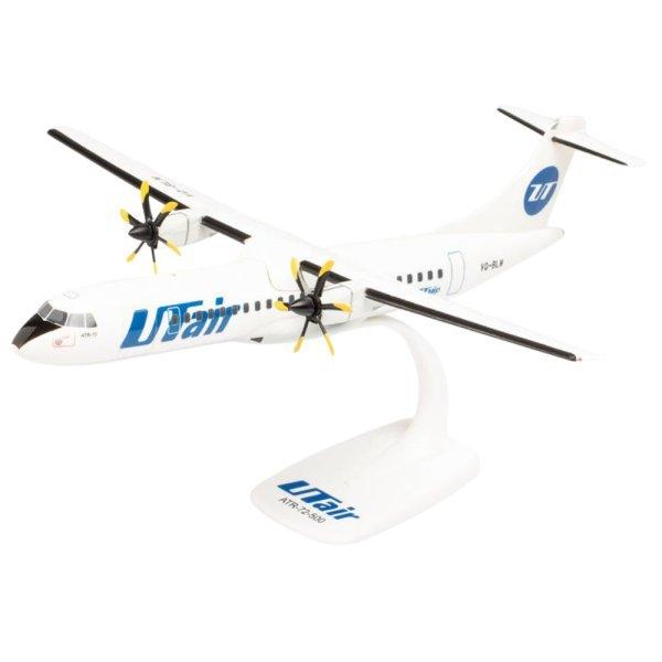 Herpa  Snap-Fit Modello di Aereo UTair ATR 72-500 (1:100) 