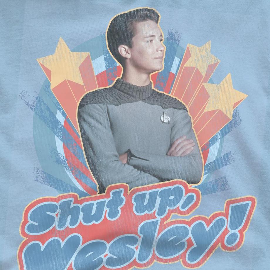 Star Trek Shut Up Wesley T-Shirt  