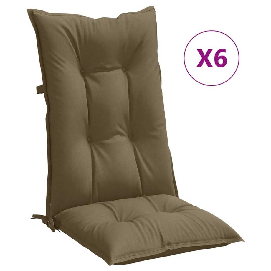 Gartenstuhlauflage für hochlehner gewebe