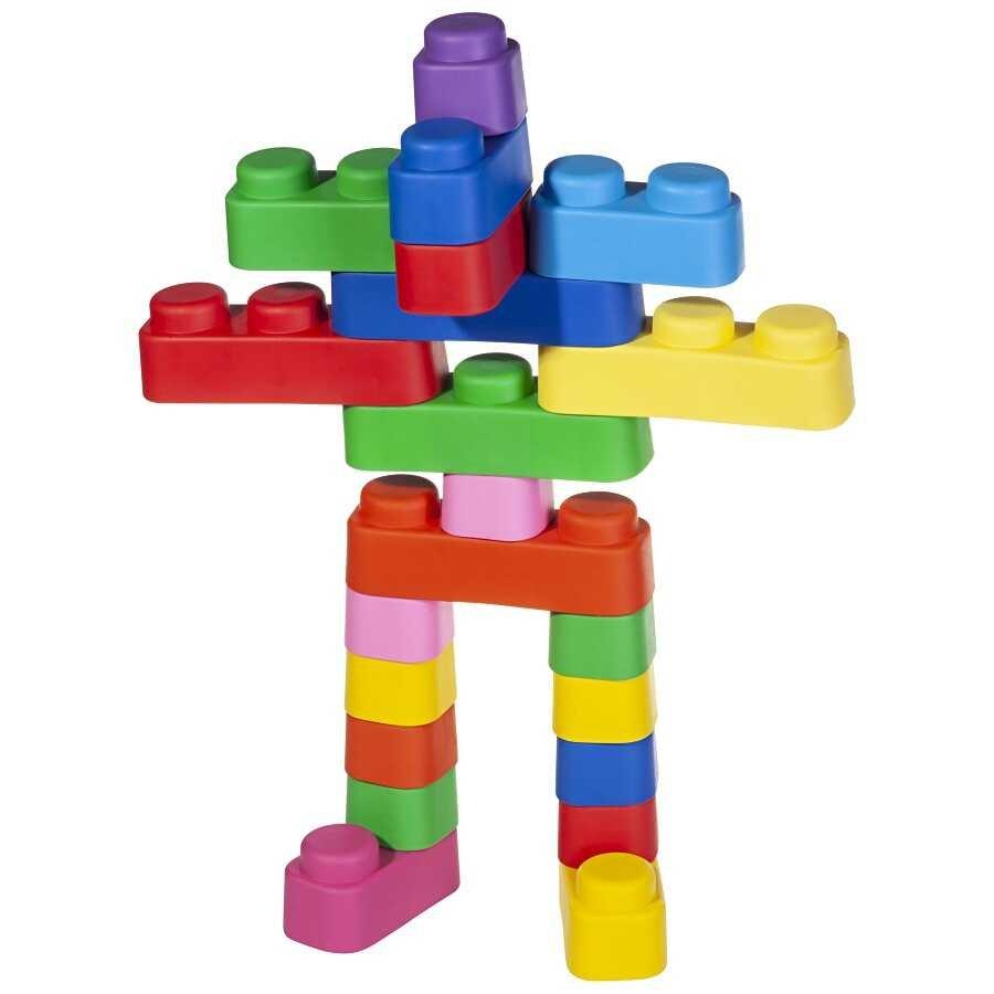 Montessori  Jouets Montessori, Jouets éducatifs, blocs souples - 21 blocs Jouets éducatifs 