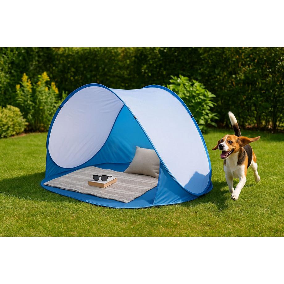 Northio  Tenda da spiaggia pop-up frangivento per spiaggia, piscina, giardino blu MultiGarden 