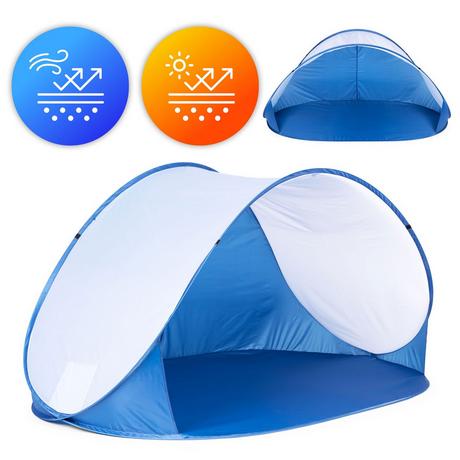 Northio  Tenda da spiaggia pop-up frangivento per spiaggia, piscina, giardino blu MultiGarden 