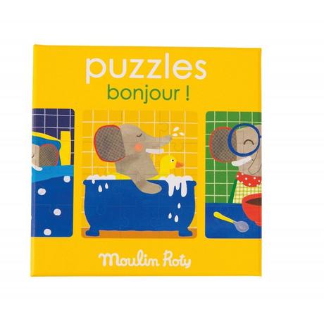 Moulin Roty  Puzzle 36 Teile,  Les Popipop, Moulin Roty 