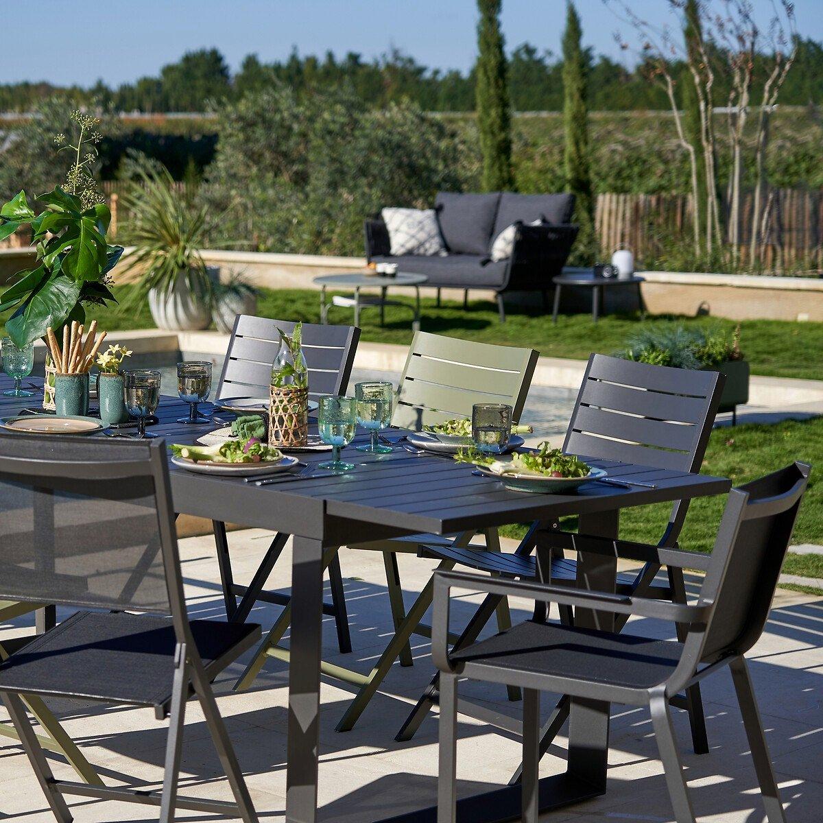 La Redoute Intérieurs 2er-Set Gartenstühle Zory  