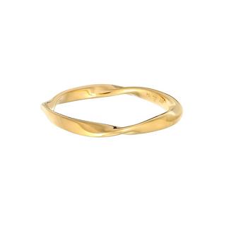 Elli  Bague Elli Ring Bandring Gedreht Stapelring Basic 925 Silber 