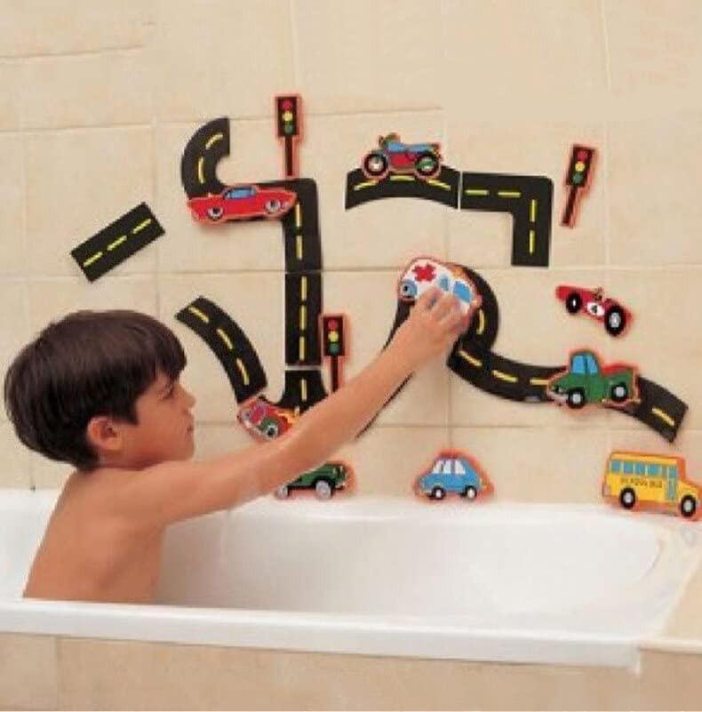 Activity-board  Jouets de bain pour bébé, jouets de baignoire, jouets d'eau, table de jeux d'eau pour enfants 