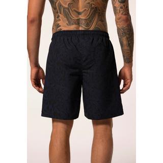 JP1880  Short de bain collection Beachwear. Taille élastique, imprimé all-over - jusqu'au 8 XL 